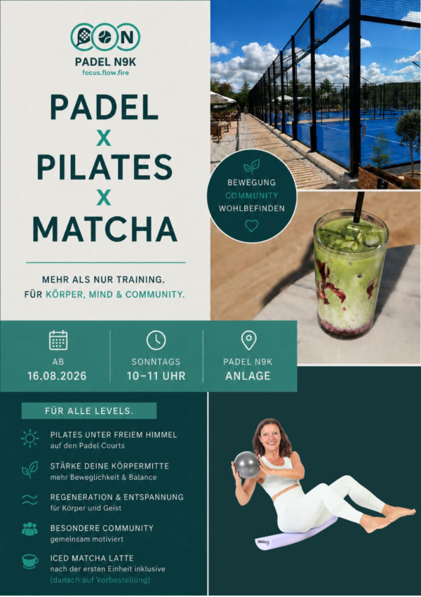 Padel x Pilates x Matcha